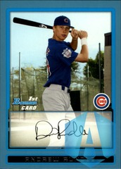 2009 1st Bowman Prospects Blue #BP56 Andrew Rundle 283/500 Chicago Cubs